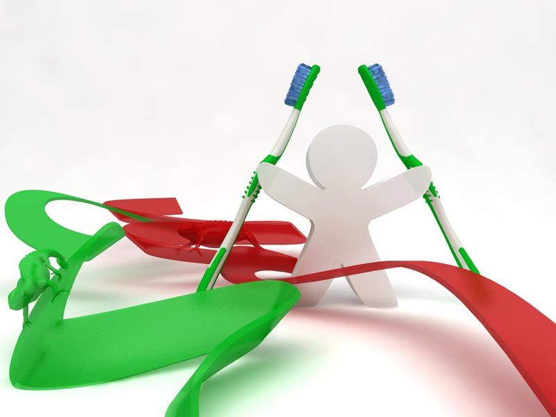 Chameleon Toothbrush
