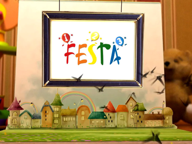 123 Festa Pop Up Book